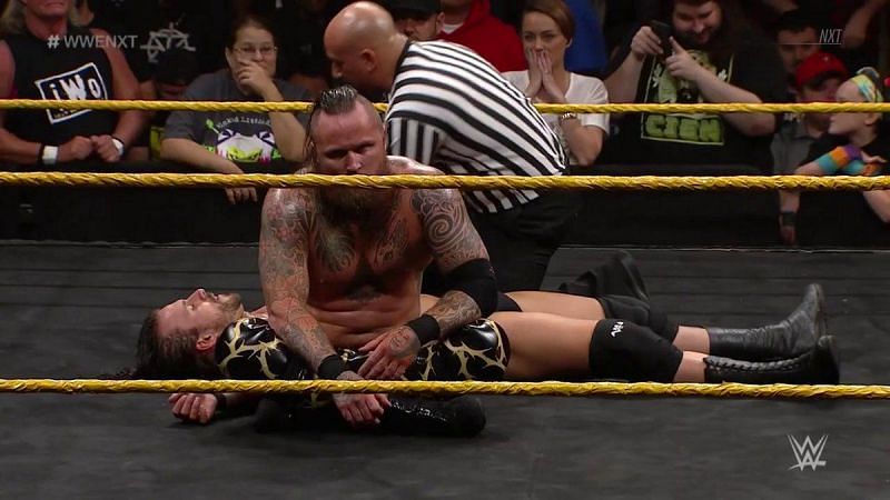 Aleister Black took his opponent to school, this week